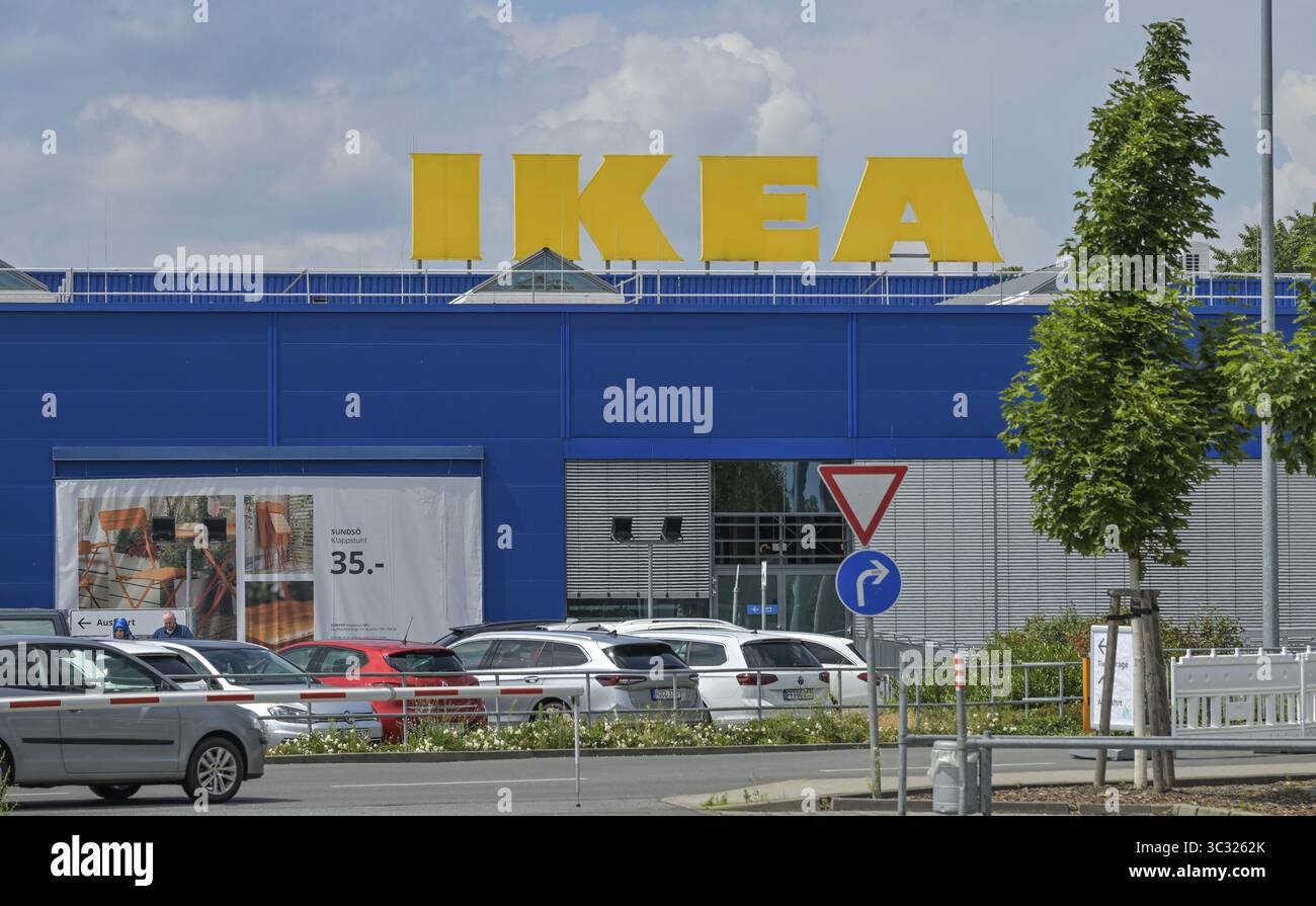 IKEA Möbelgeschäft, Sachsendamm, Tempelhof, Stadtteil Tempelhof-Schöneberg, Berlin, Deutschland Stockfoto