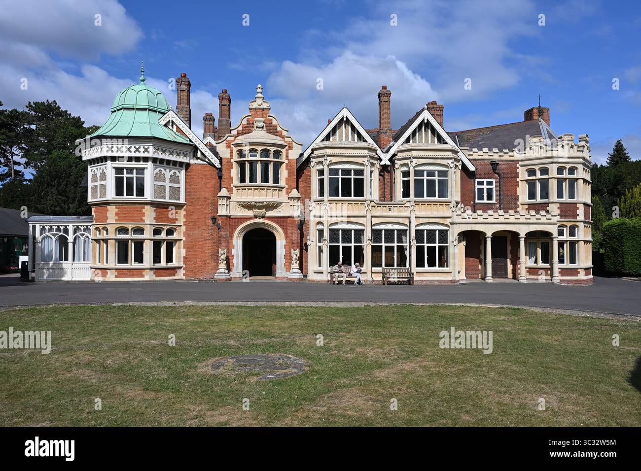 The Mansion at Bletchley Park - Bletchley - Milton Keynes - England Großbritannien Stockfoto