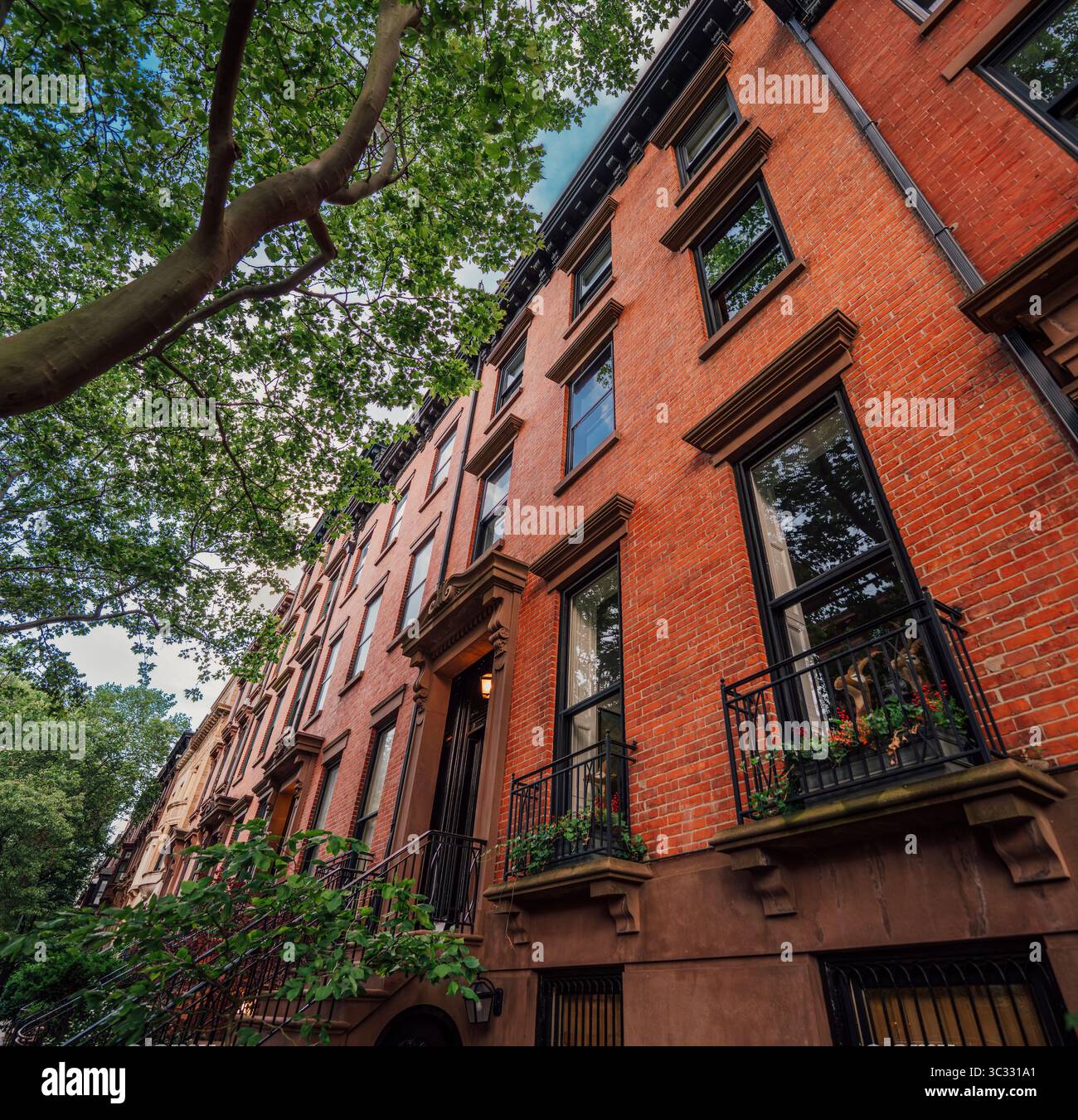 Haus in Brooklyn, New York Stockfoto