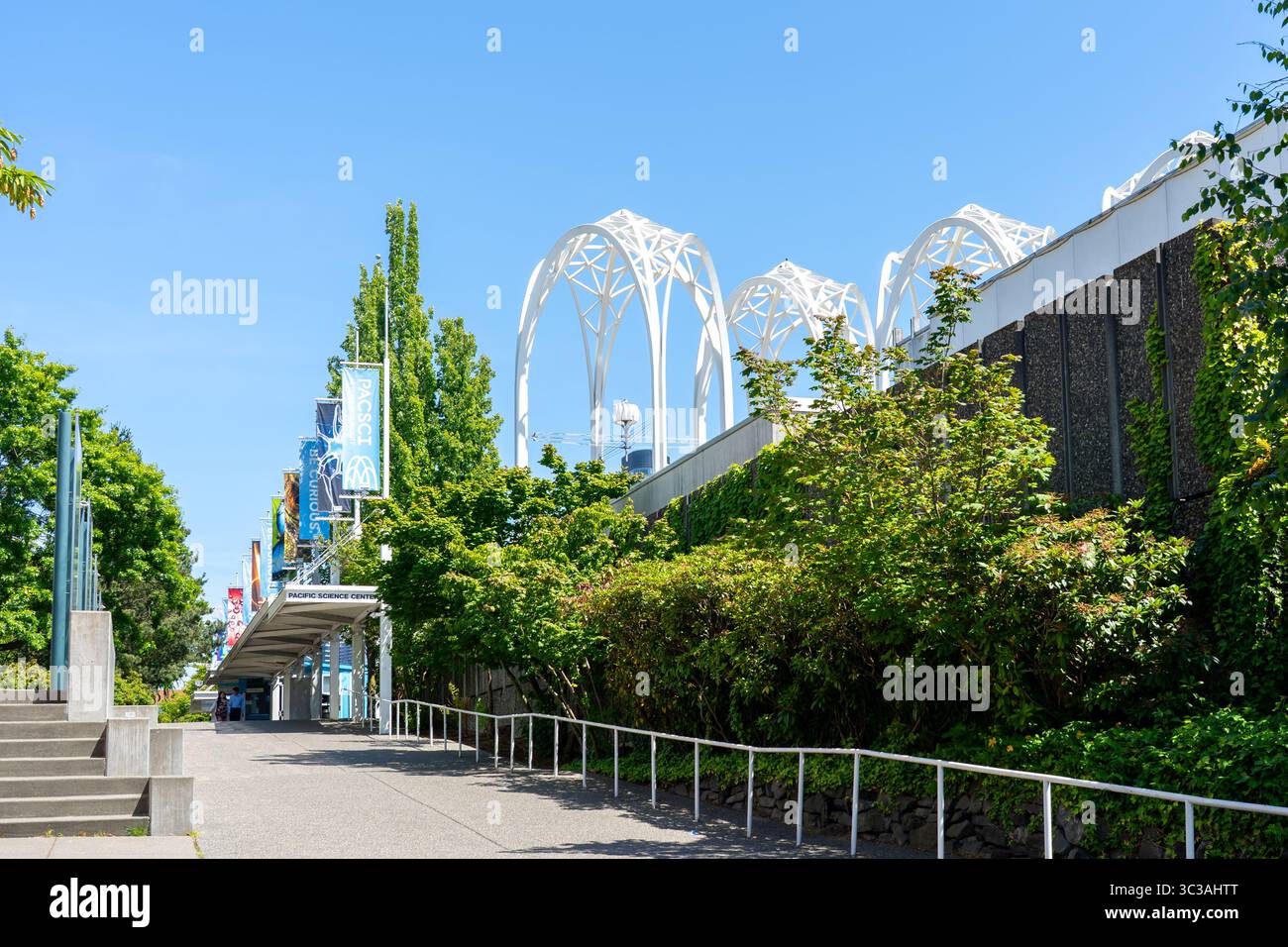 Pacific Science Center in Seattle, WA, USA. Stockfoto