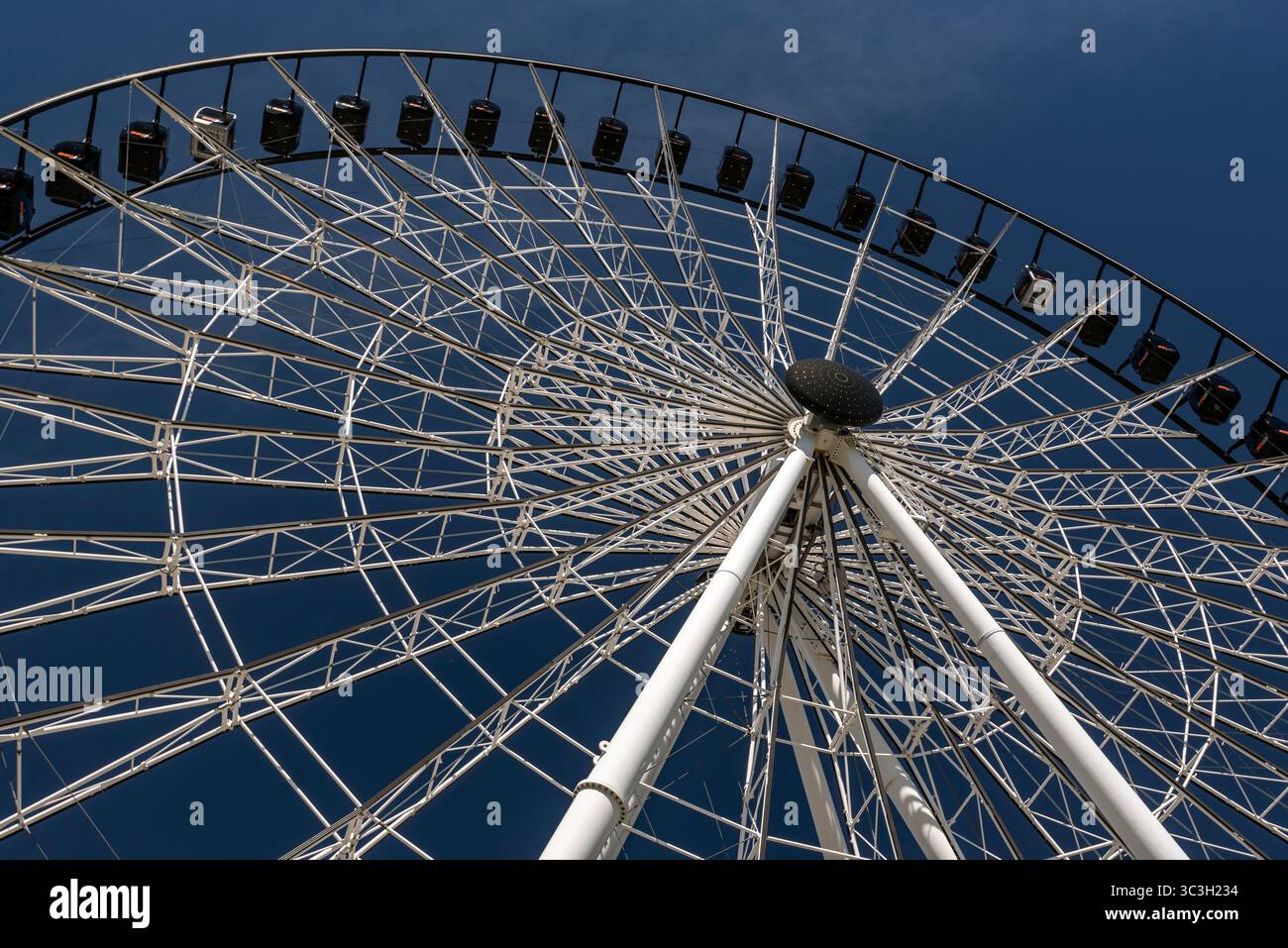 Glücksrad, Puebla, Puebla, Mexiko, 30 de julio de 2022 Stockfoto
