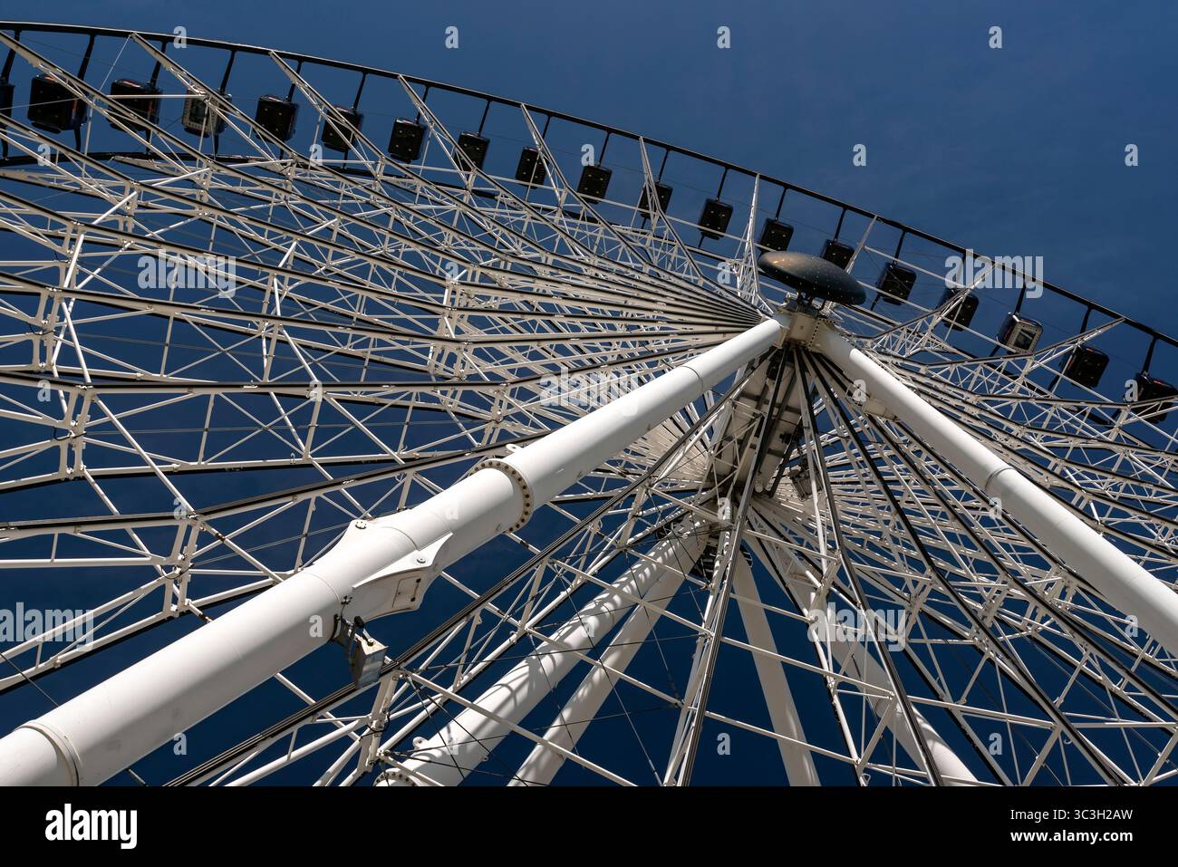 Glücksrad, Puebla, Puebla, Mexiko, 30 de julio de 2022 Stockfoto