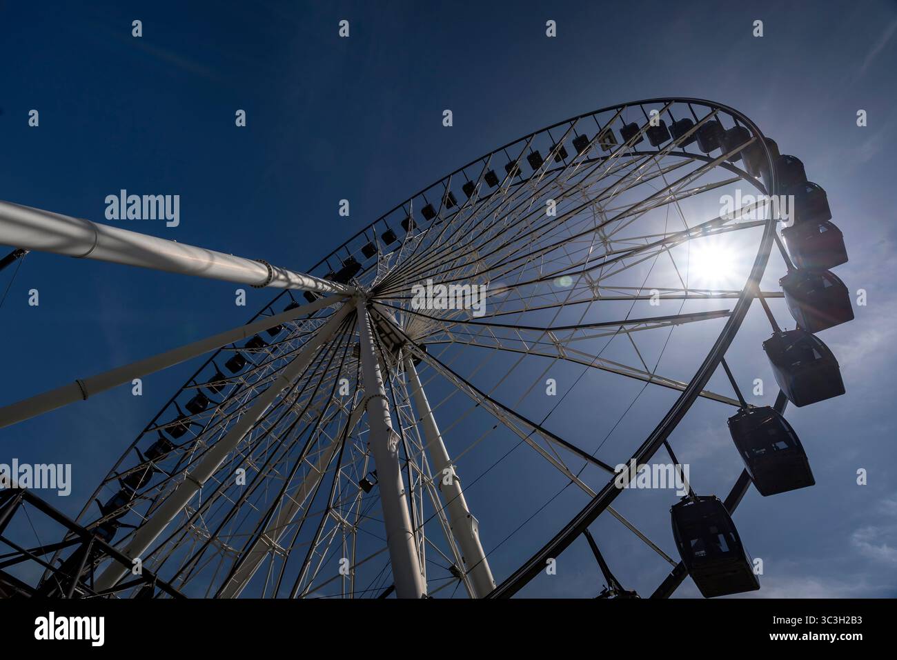 Glücksrad, Puebla, Puebla, Mexiko, 30 de julio de 2022 Stockfoto