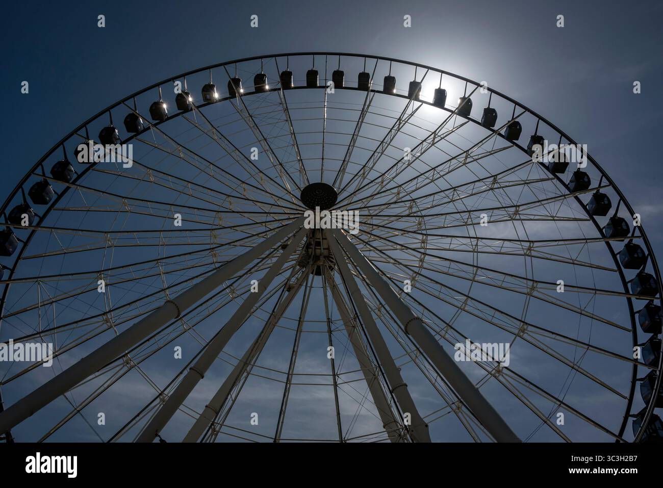 Glücksrad, Puebla, Puebla, Mexiko, 30 de julio de 2022 Stockfoto