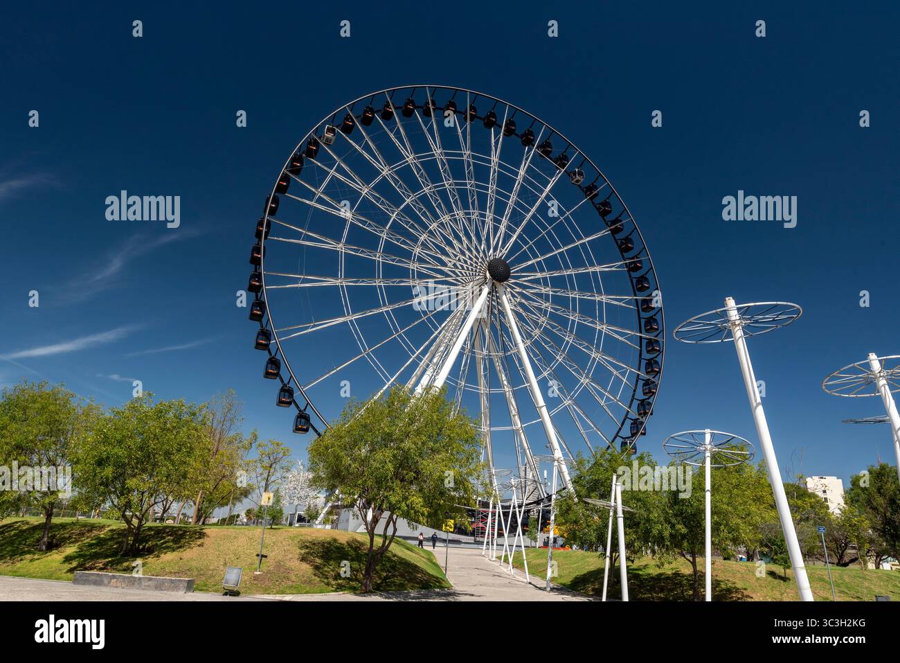 Glücksrad, Puebla, Puebla, Mexiko, 30 de julio de 2022 Stockfoto