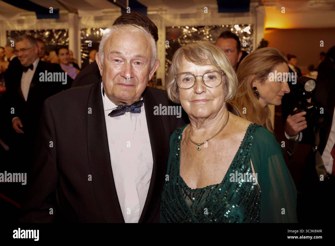 Günther Beckstein mit Ehefrau Marga Beckstein beim Staatsempfang nach ...