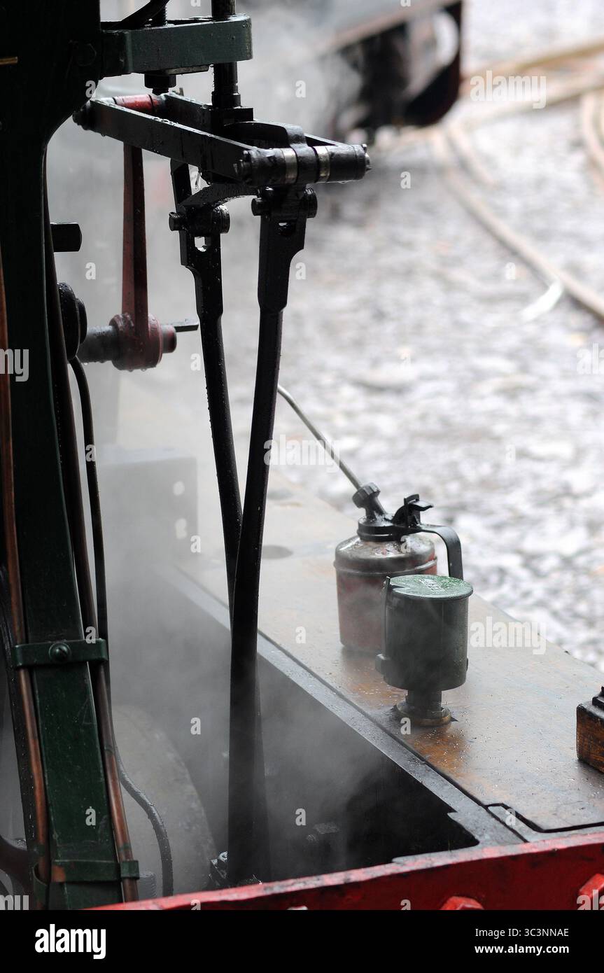 "Fernilee" auf dem Schuppen bei Felin Fawr. Stockfoto