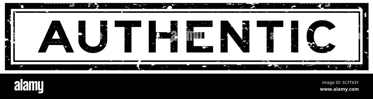 Grunge schwarzer authentischer Wort rsquare ubber Siegelstempel auf weißem Hintergrund Stock Vektor