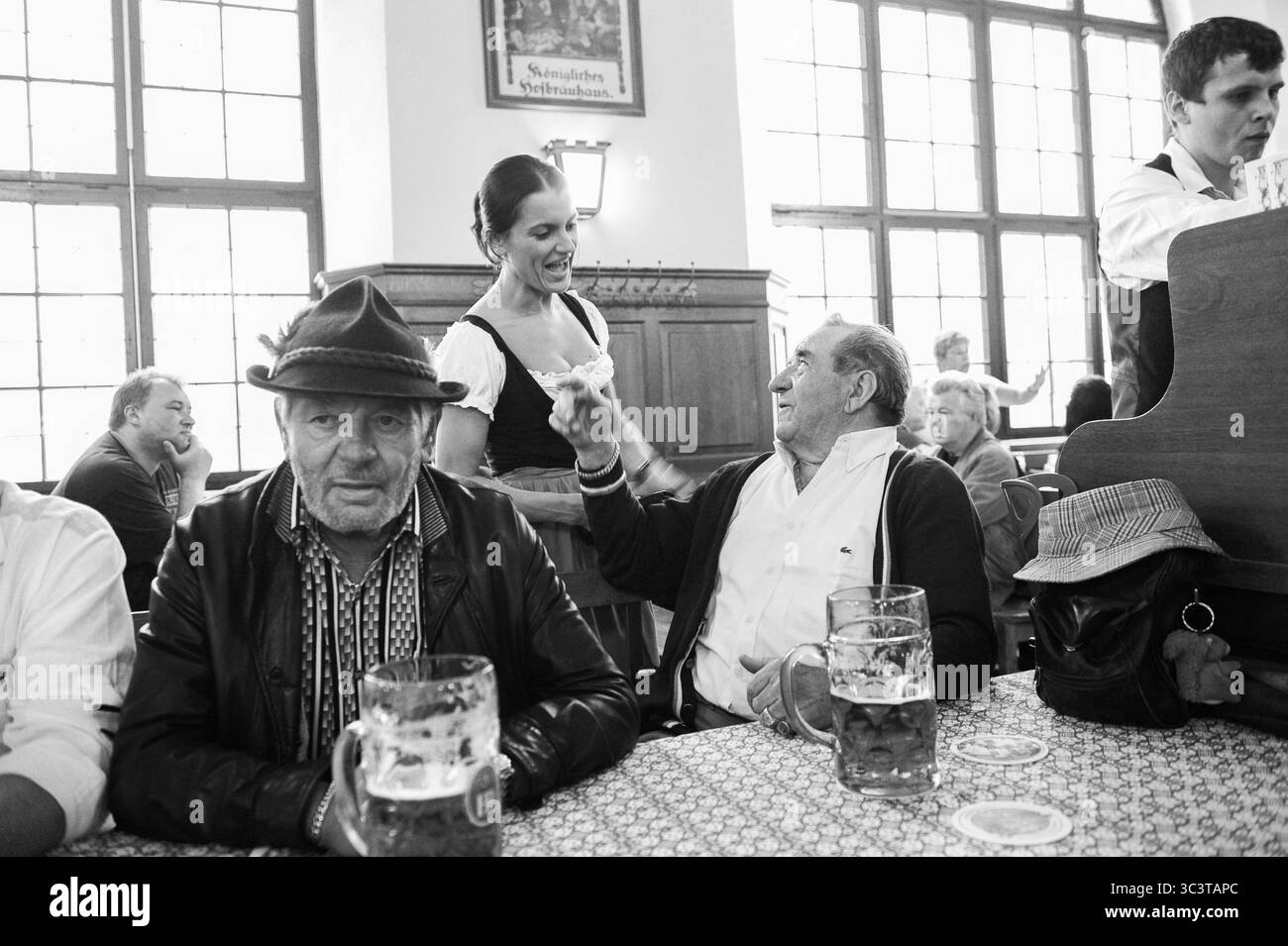 Hofbräuhaus München Bayern Munchen Deutschland Stockfoto