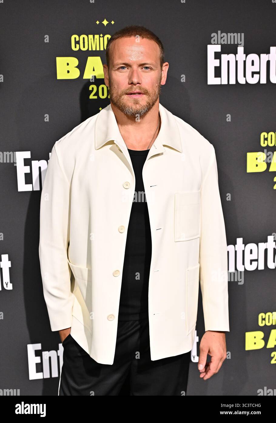 San Diego, USA. Juli 2025. Sam Heughan kommt am 26. Juli 2025 zu der jährlichen Comic-Con-Bash der Entertainment Weekly im Float im Hard Rock Hotel San Diego, CA. © Starbuck/ Credit: AFF/Alamy Live News Stockfoto