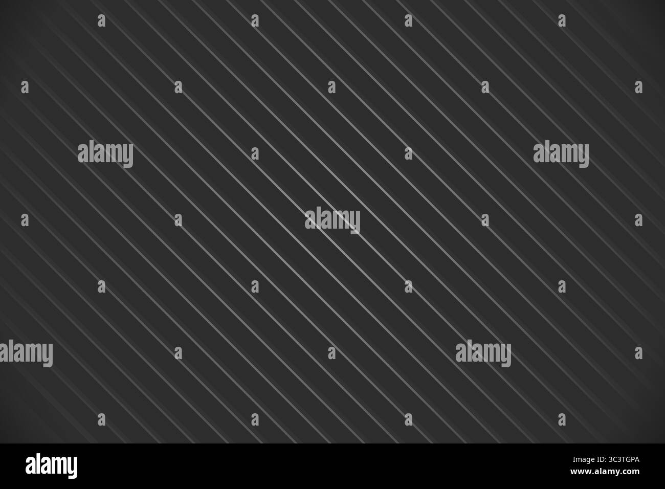 Minimalistischer schwarzer Hintergrund mit diagonalen Streifen, bietet ein schlankes und modernes Design, ideal für technische oder geschäftliche Zwecke, Vektorillustration Stock Vektor