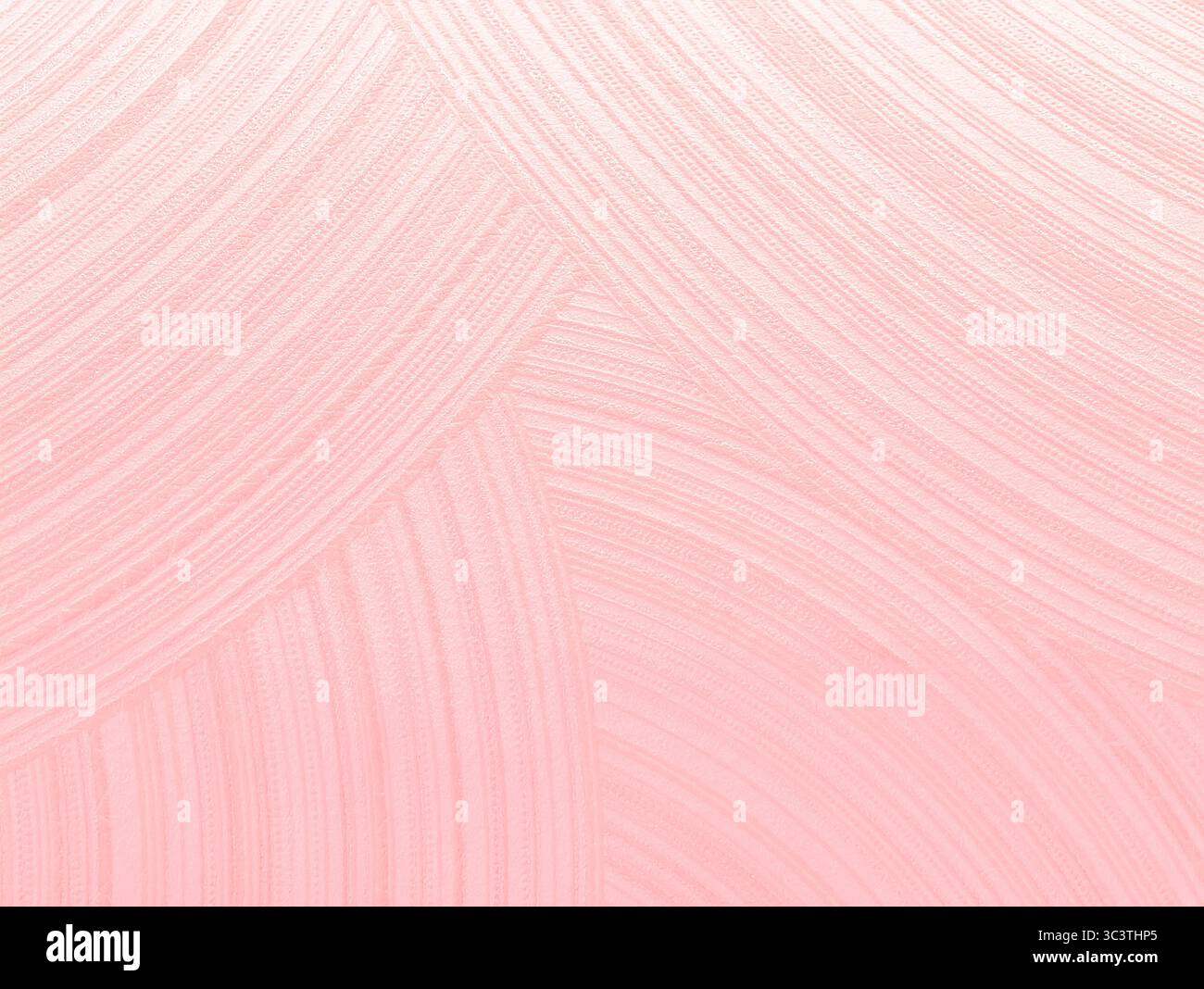 Abstrakter Hintergrund in weichem Pink mit sanften Pinselstrichen für stilvolle digitale Designs. Hochauflösendes Hintergrundbild und Bildschirmschoner für Telefone, Tablets, Laptops und kreatives Marketing Stockfoto