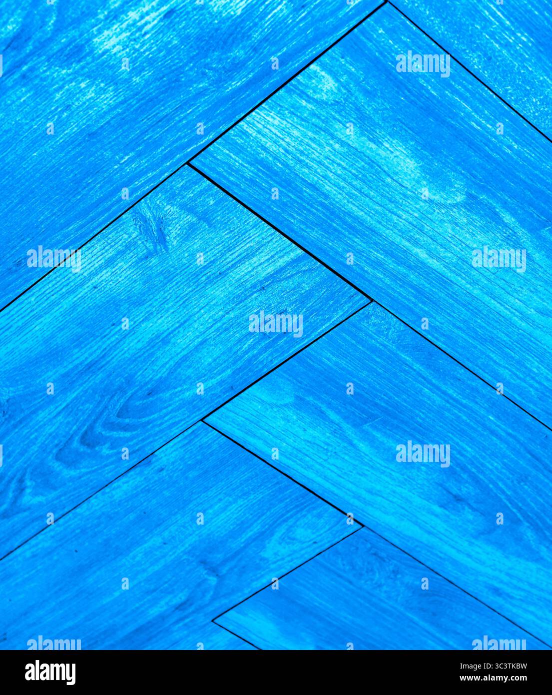 Atemberaubender blauer Hintergrund mit Fischgrätenmuster – abstrakte Textur in hoher Auflösung für digitale Geräte, Marketing und kreative Projekte Stockfoto