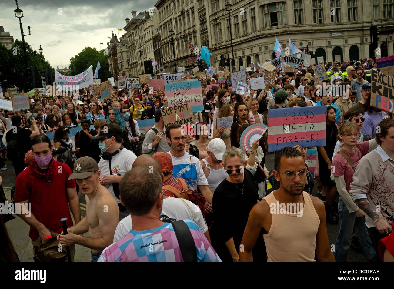 Trans-Stolz Stockfoto