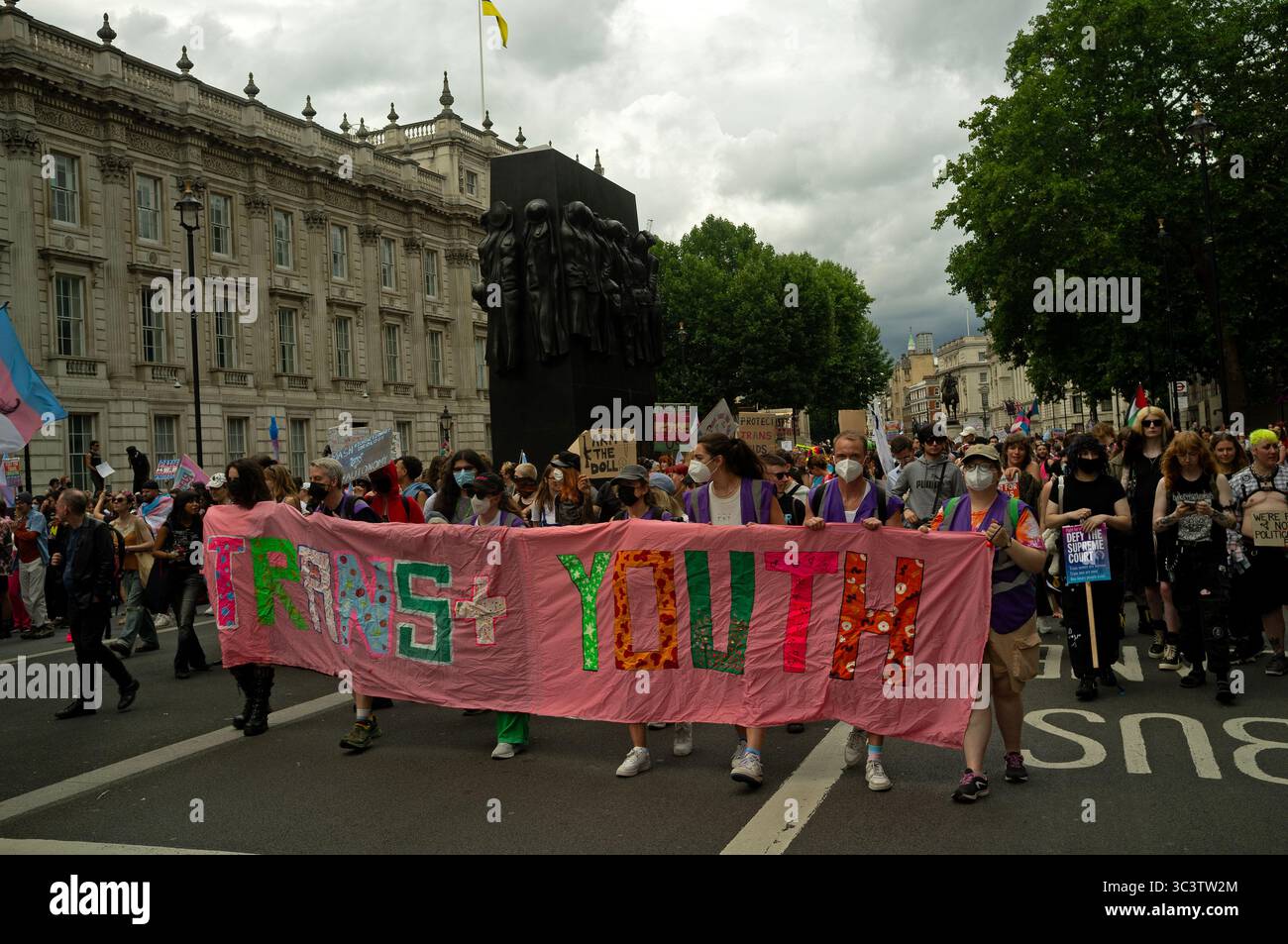 Trans-Stolz Stockfoto