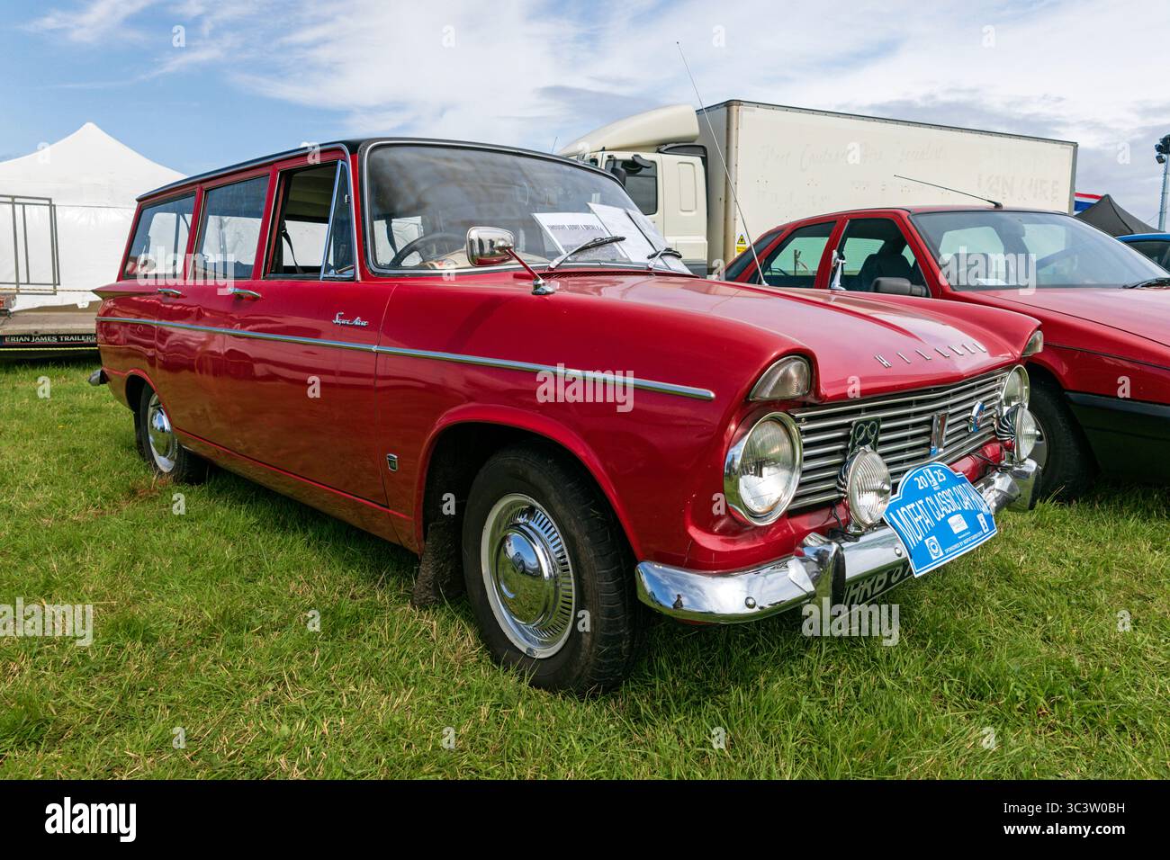 Hillman Super Minx Kombi. Cumbria Steam Gathering 2025. Stockfoto