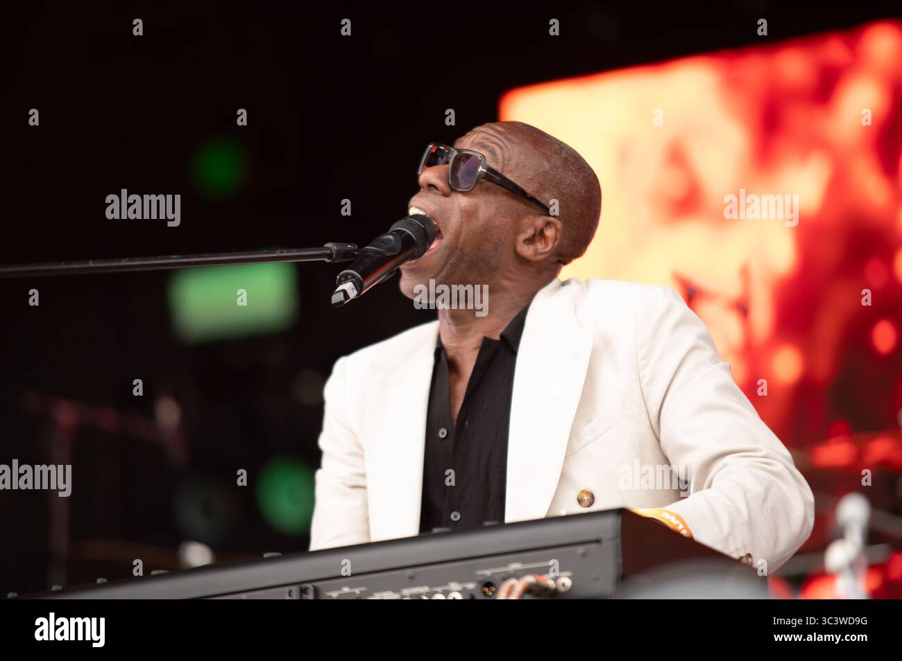 London, Vereinigtes Königreich. Juli 2025. Roachford tritt live beim Uptown Festival auf. Cristina Massei/Alamy Live News. Stockfoto