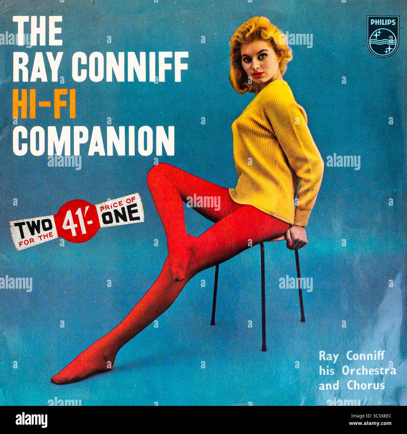 Vinyl Art.. Ray Conniff. Stockfoto