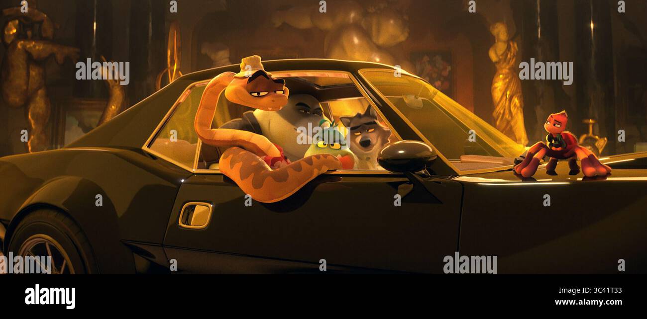 The Bad Guys 2 ist ein US-amerikanischer Trickfilm aus dem Jahr 2025, der auf der Kinderbuchserie The Bad Guys von Aaron Blabey basiert, produziert von DreamWorks Animation und vertrieben von Universal Pictures. Die Fortsetzung von The Bad Guys (2022) wurde von Pierre Perifel, Co-Regie von JP Sans und von Yoni Brenner und Etan Cohen geschrieben. Stockfoto
