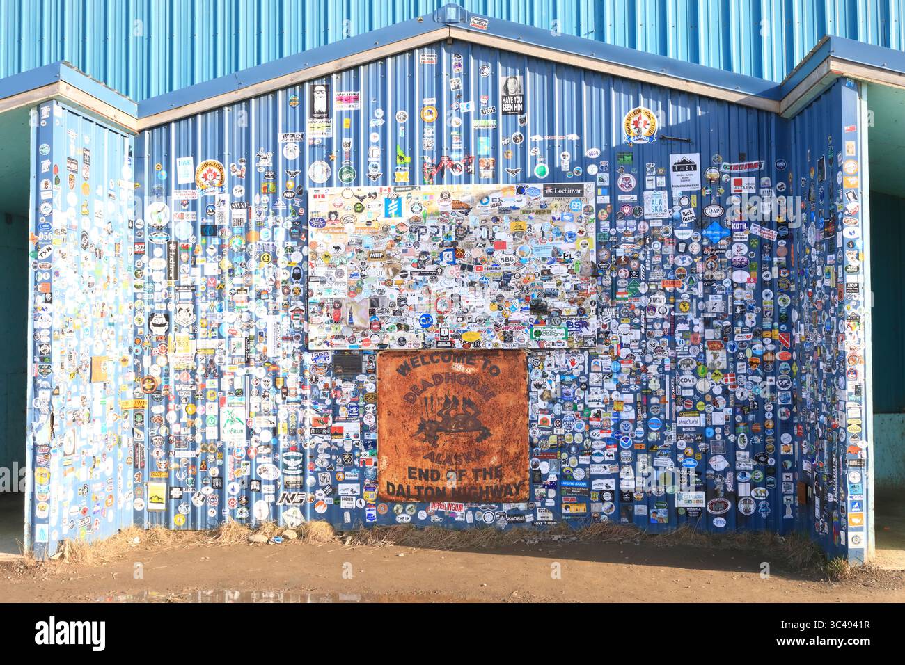 In Deadhorse Stockfoto