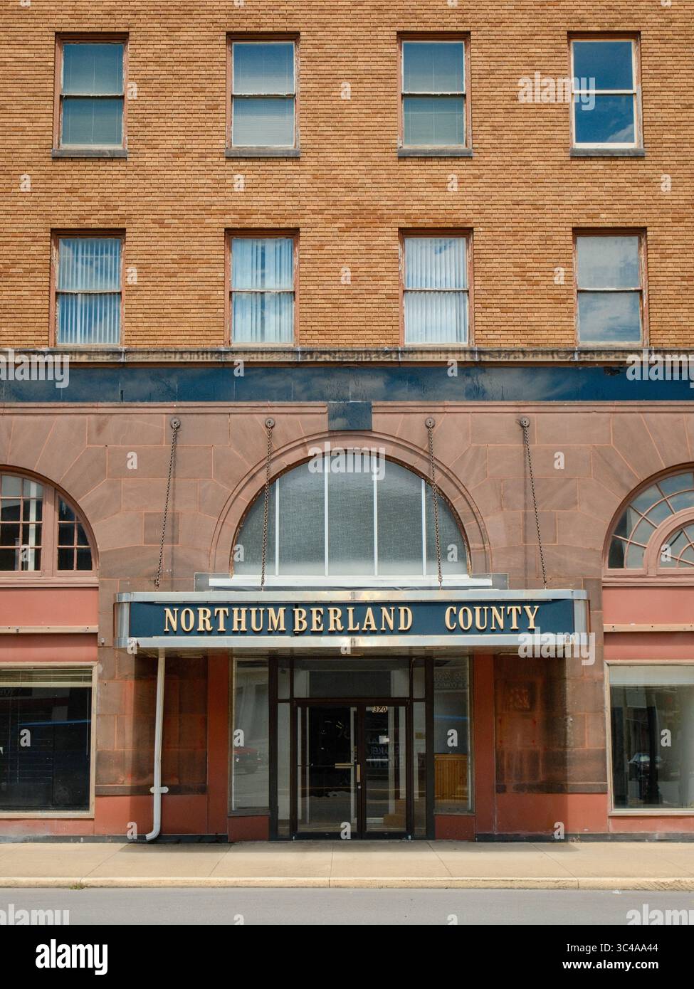 Northumberland County Gebäude in Sunbury, Pennsylvania Stockfoto