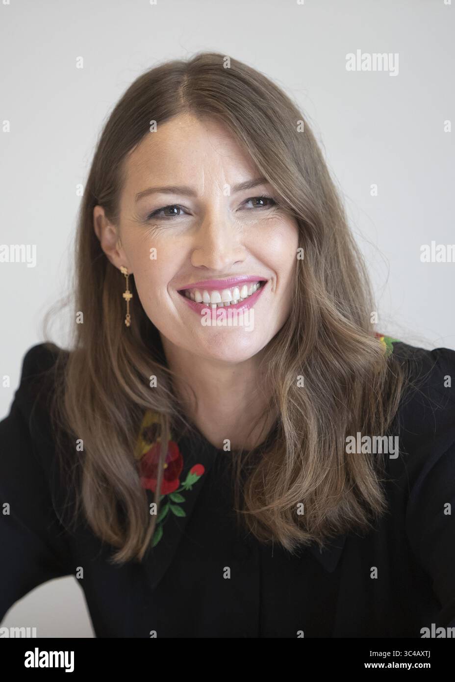 17. Juli 2018: Hollywood, Kalifornien, USA – Schauspielerin KELLY MACDONALD wirbt für den Film Puzzle in Hollywood. (Bild: © Armando Gallo/ZUMA Studio) Stockfoto