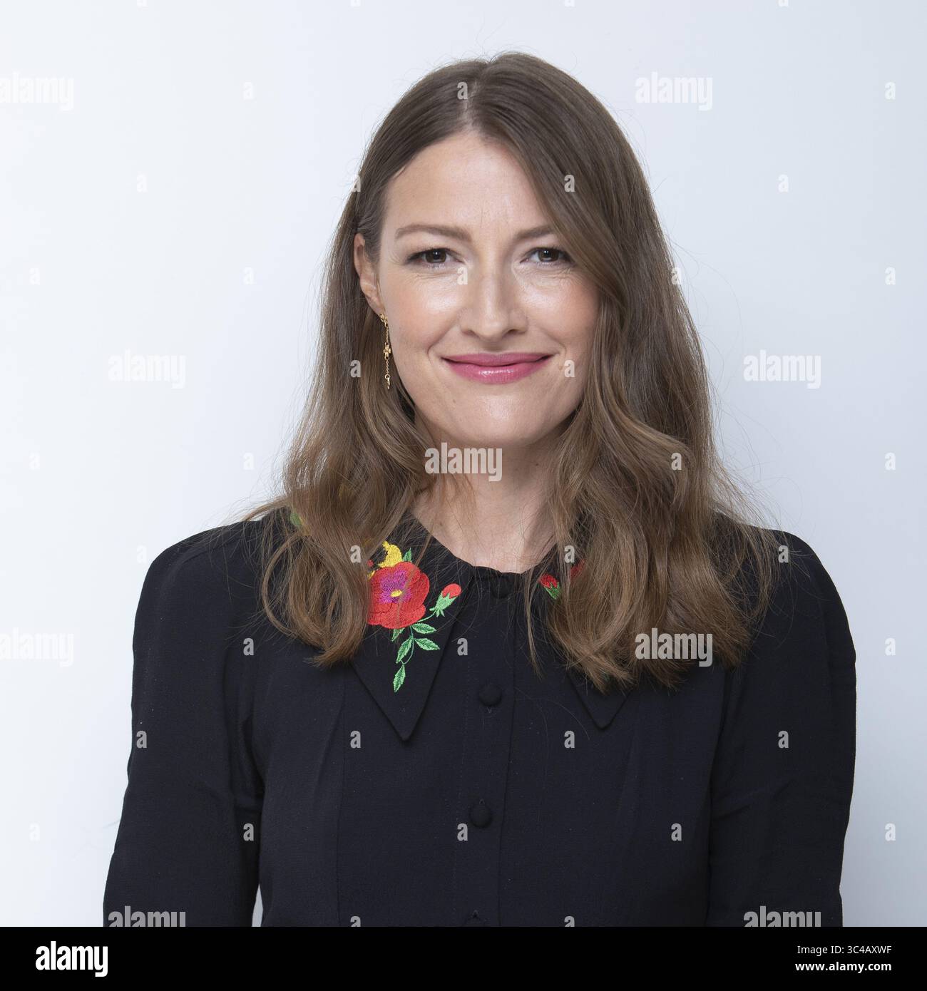 17. Juli 2018: Hollywood, Kalifornien, USA – Schauspielerin KELLY MACDONALD wirbt für den Film Puzzle in Hollywood. (Bild: © Armando Gallo/ZUMA Studio) Stockfoto