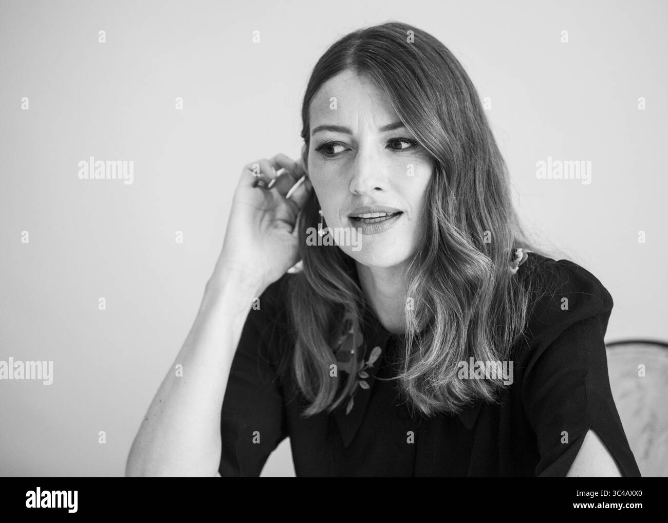 17. Juli 2018: Hollywood, Kalifornien, USA – Schauspielerin KELLY MACDONALD wirbt für den Film Puzzle in Hollywood. (Bild: © Armando Gallo/ZUMA Studio) Stockfoto