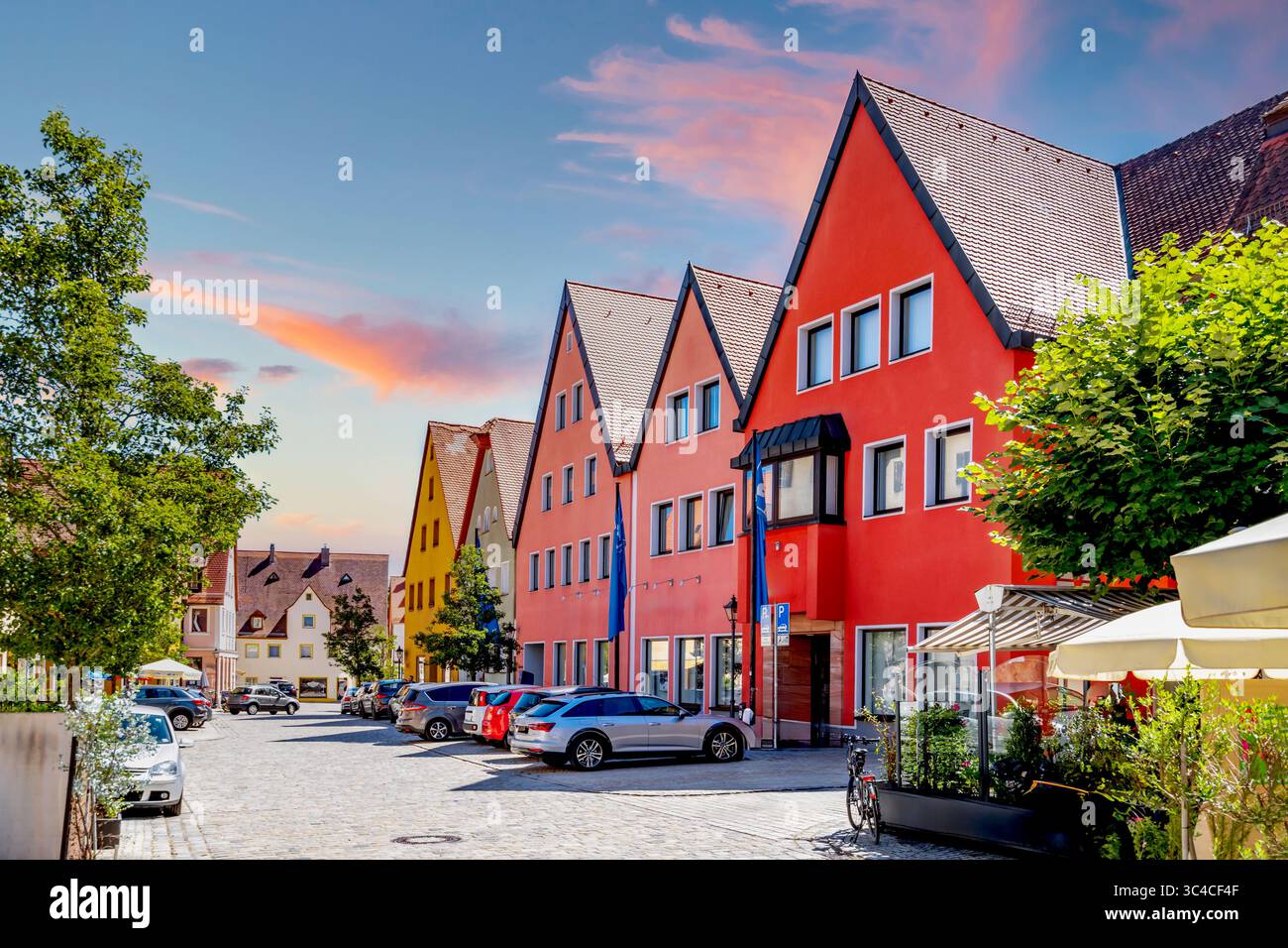 Altstadt von Hersbruck, Deutschland Stockfoto