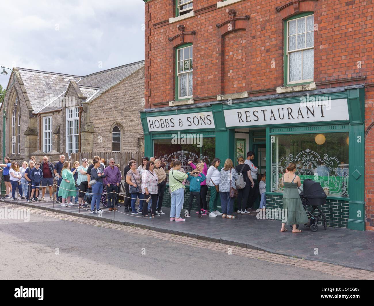 Black Country Living Museum in Dudley - ein immersives Erlebnis wie ein Schritt zurück in die Vergangenheit Stockfoto