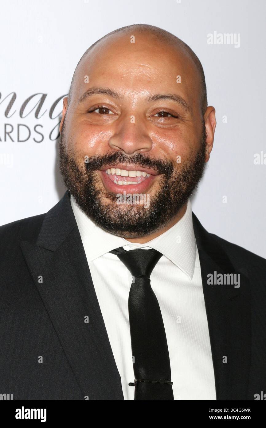 August 2018 – Los Angeles, CA, USA – LOS ANGELES – 25. August: Colton Dunn bei den 33. Annual Imagen Awards im JW Marriott Hotel am 25. August 2018 in Los Angeles, CA (Credit Image: © Kathy Hutchins Via ZUMA Wire) Stockfoto
