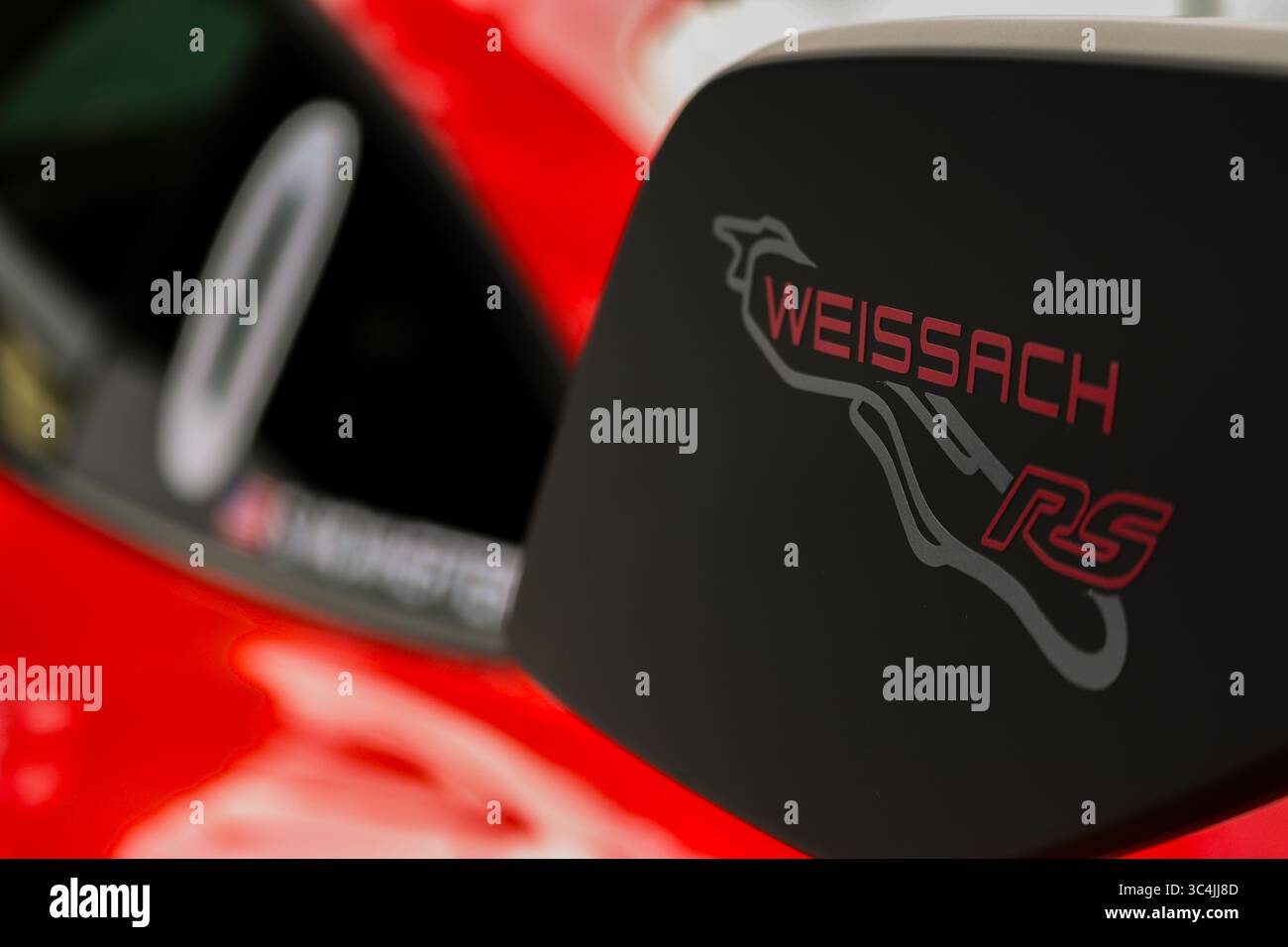 Porsche 911 GT3 RS Heckflügel Stockfoto