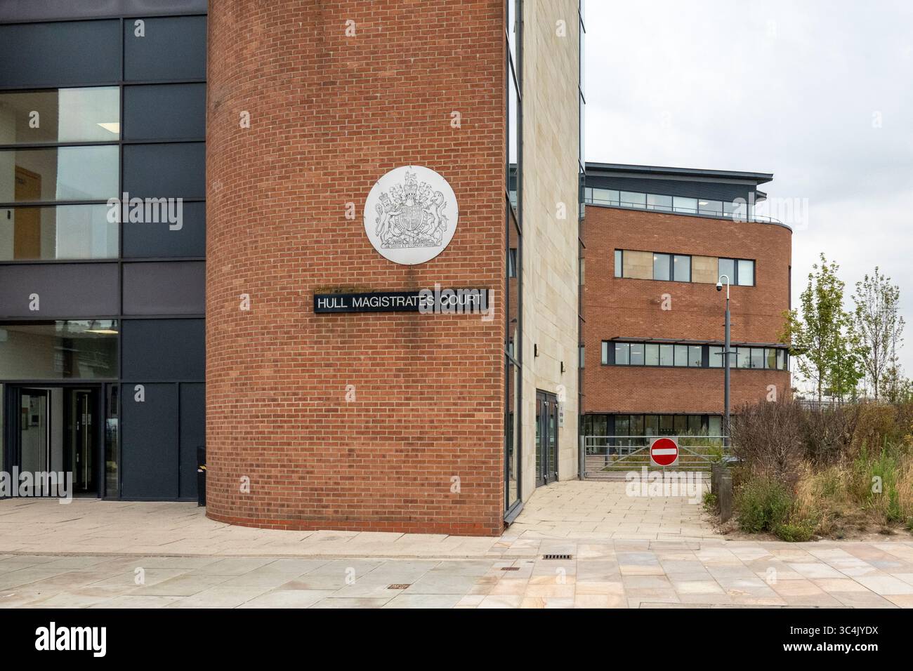 Außenansicht des Hull and Holderness Magistrates' Court and Hearing Centre, Großbritannien Stockfoto