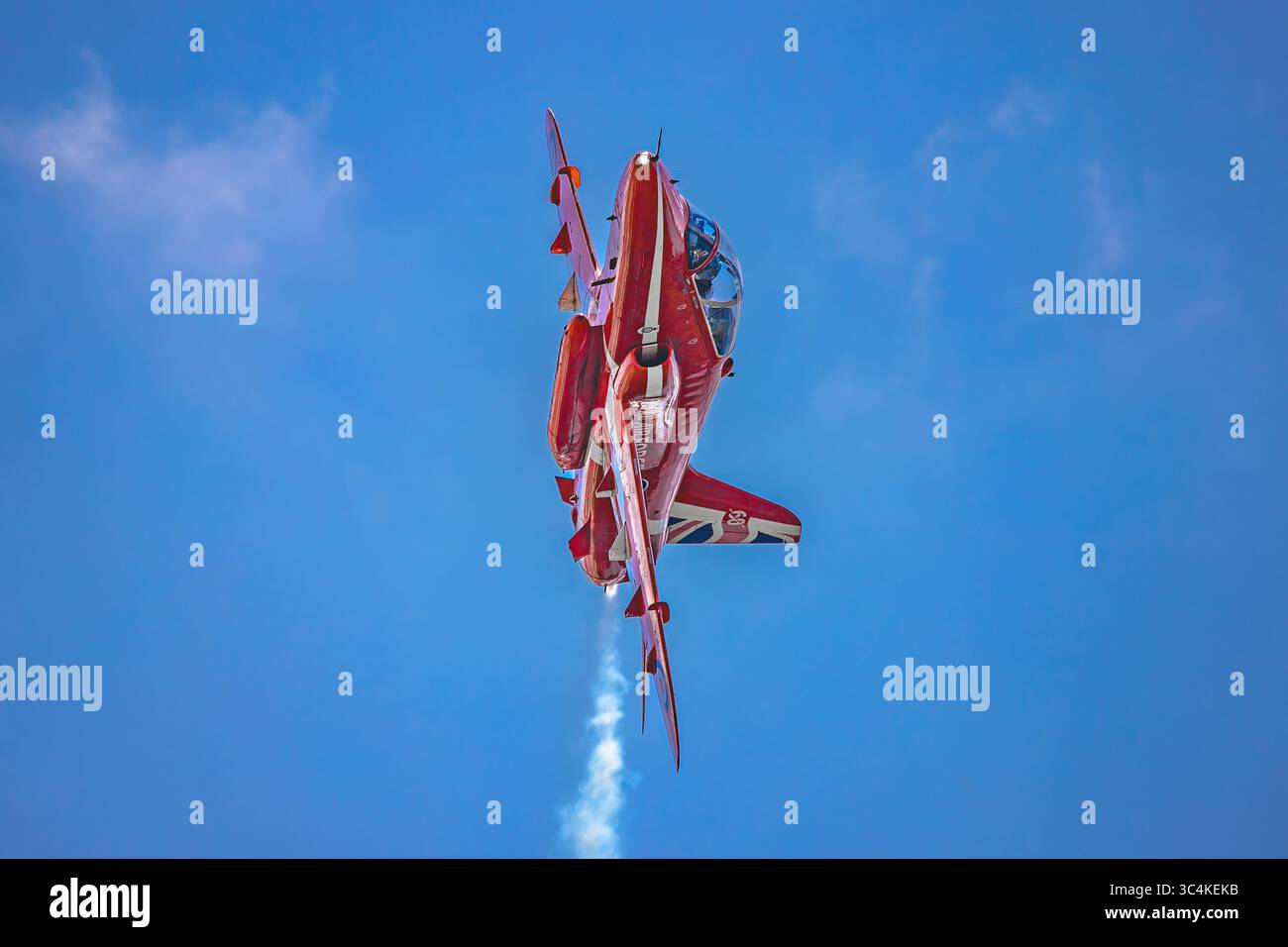 Roter Pfeil Stockfoto