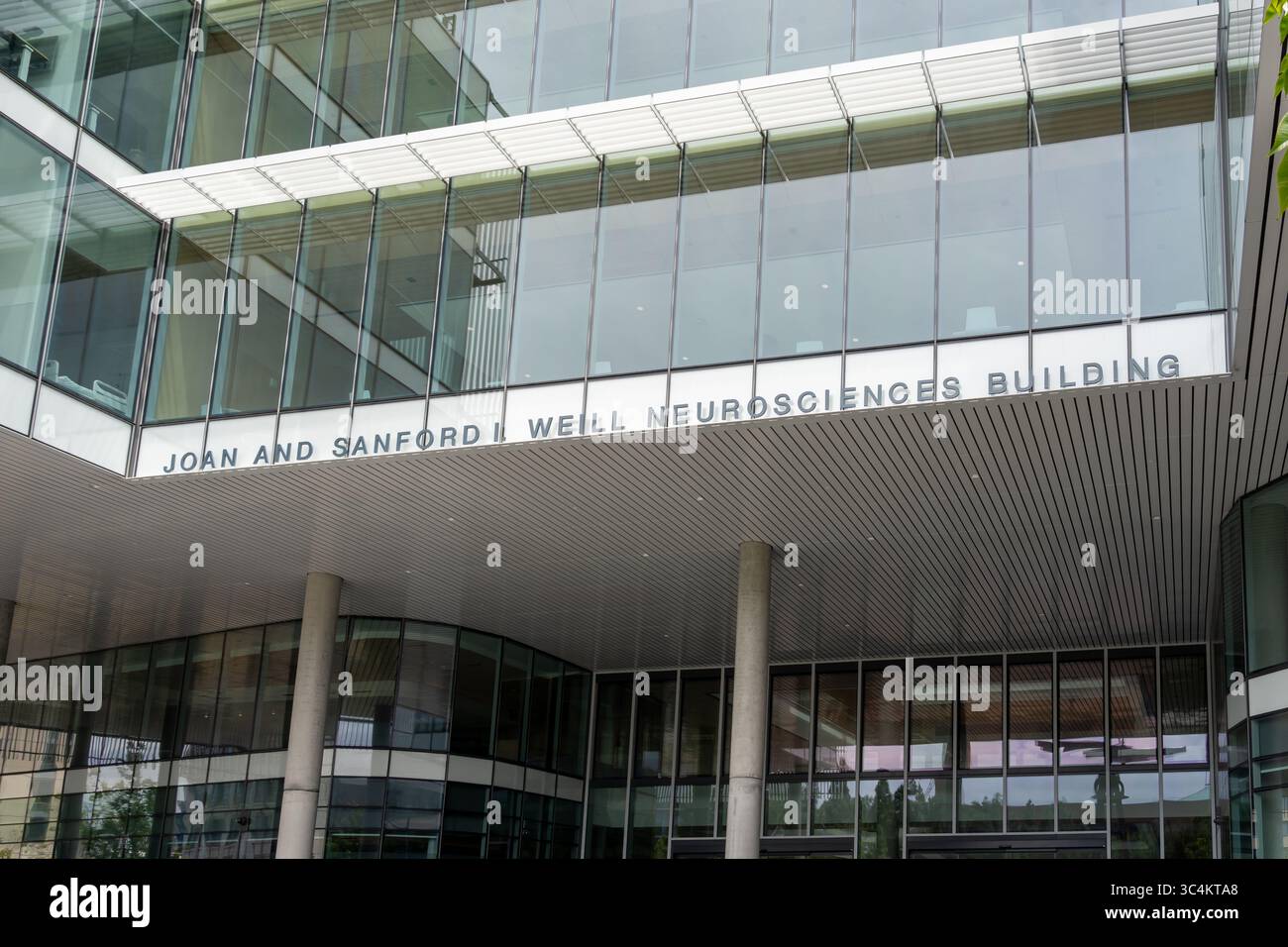 UCSF Joan and Sanford I. Weill NeuroSciences Building in San Francisco, Kalifornien, USA. Stockfoto