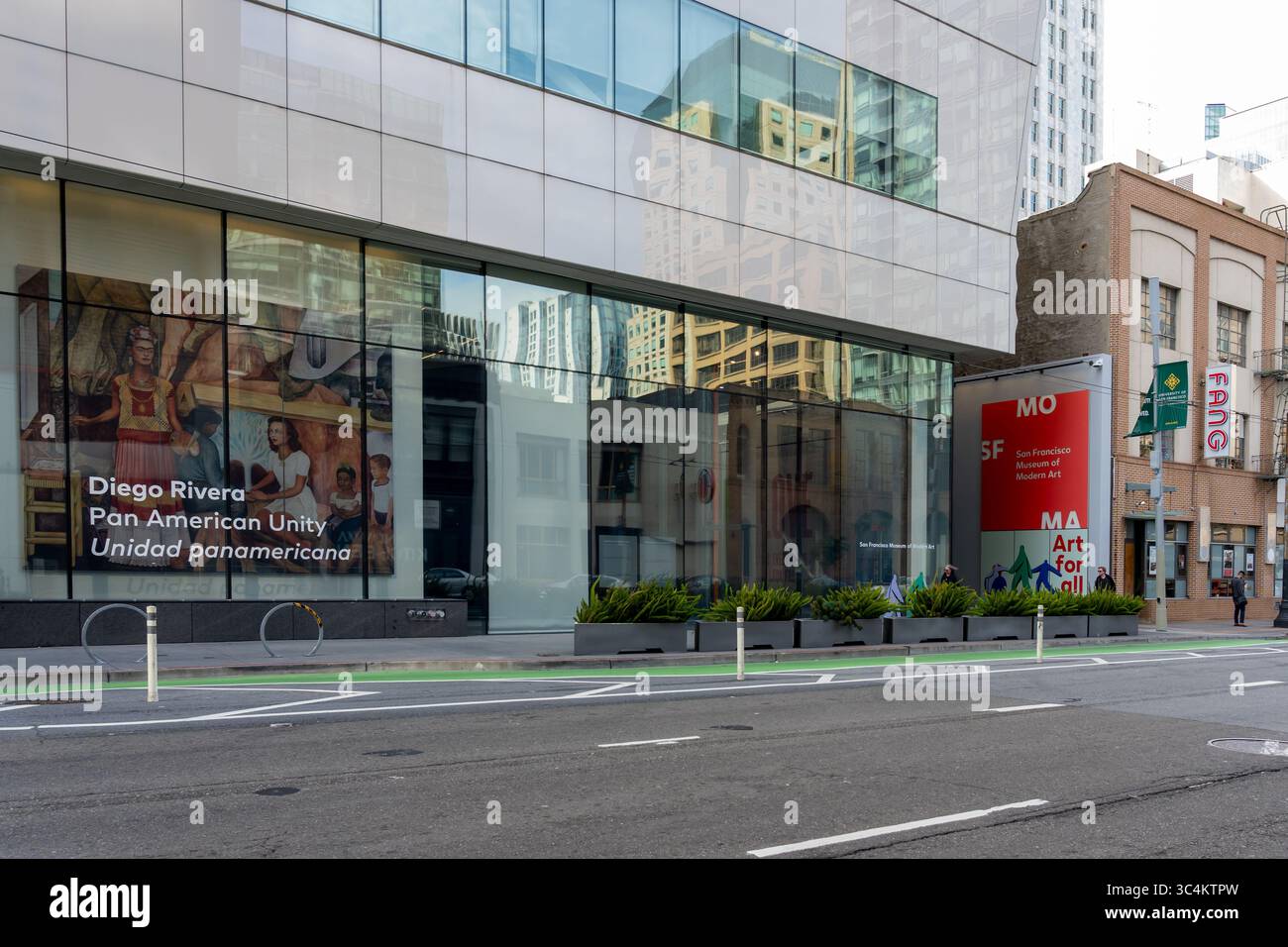 San Francisco Museum of Modern Art (SFMOMA) in San Francisco, Kalifornien, USA. Stockfoto