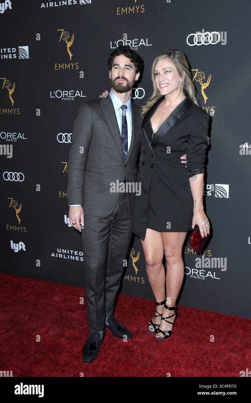 15. September 2018 - Beverly Hills, CA, USA - LOS ANGELES - 15. SEP: Darren Criss, Mia Swier von der Fernsehakademie ehrt Emmy nominierte Darsteller am 15. September 2018 in Beverly Hills, CA (Credit Image: © Kathy Hutchins via ZUMA Wire) Stockfoto 15. September 2018 - Beverly Hills, CA, USA - LOS ANGELES - 15. SEP: Darren Criss, Mia Swier von der Fernsehakademie ehrt Emmy nominierte Darsteller am 15. September 2018 in Beverly Hills, CA (Credit Image: © Kathy Hutchins via ZUMA Wire) Stockfoto