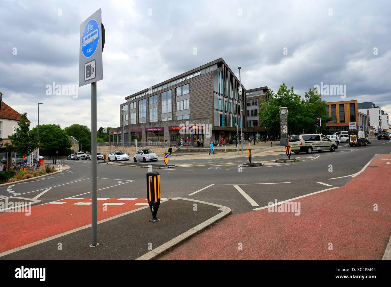 Civic Centre Keynsham, Somerset. Stockfoto