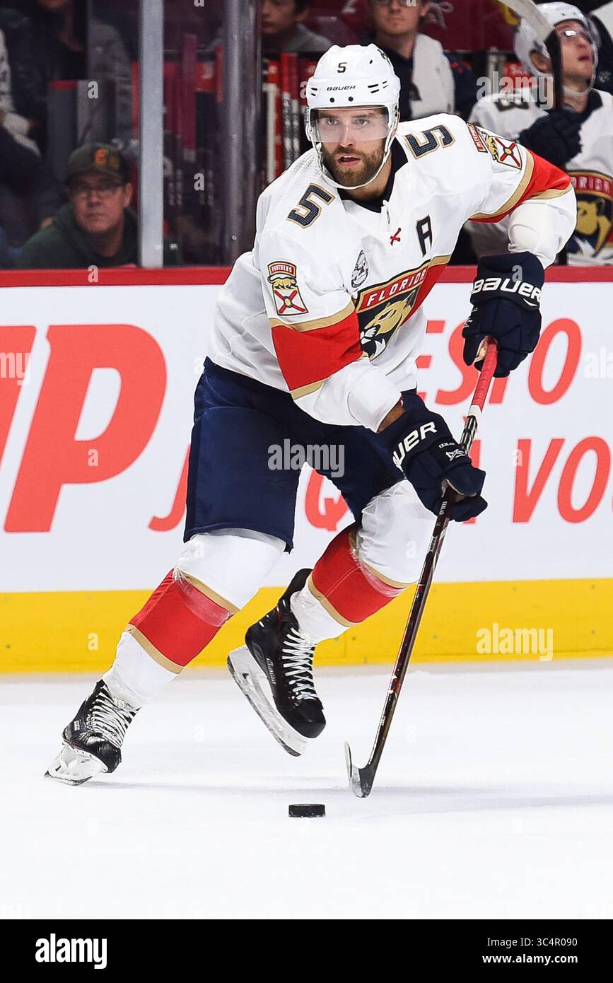 19. September 2018: Beim warm-up vor den Florida Panthers bei Montreal Canadiens Vorsaisonspiel im Centre Bell in Montreal, Québec. David Kirouac/CSM(Credit Image: &Copy; David Kirouac/CSM via ZUMA Wire) Stockfoto