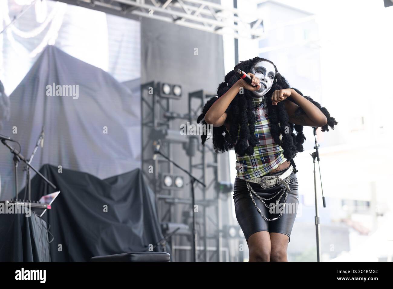 Dua Selah trat 2025 auf der Capitol Hill Block Party in Seattle auf Stockfoto