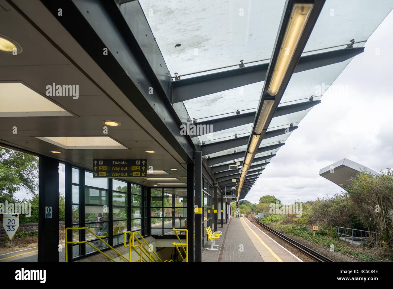 Sandhills Bahnhof Liverpool UK Stockfoto