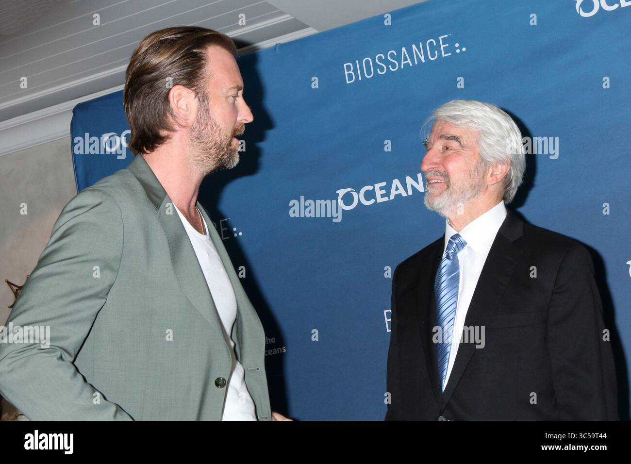 26. Juli 2025, Laguna Beach, CA, USA: LOS ANGELES - 26. JUL: Sam Waterston, Charles Kelley bei der 18. Jährlichen SeaChange Summer Party am Montage Laguna Beach am 26. Juli 2025 in Laguna Beach, CA (Credit Image: © Kay Blake/ZUMA Press Wire) NUR ZUR REDAKTIONELLEN VERWENDUNG! Nicht für kommerzielle ZWECKE! Stockfoto