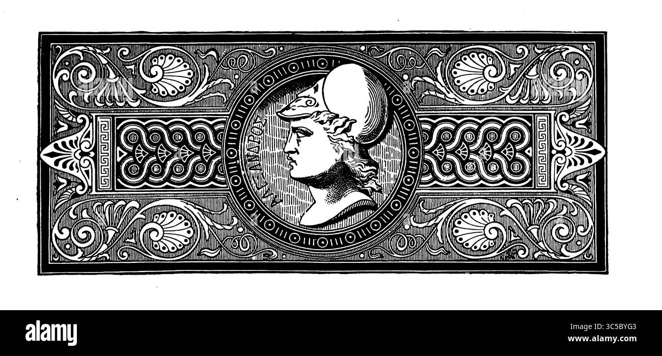 Mazedonien Kapitelöffner aus dem BUCH IX - Mazedonien in Band 10, von Ridpath's Universal History : ein Bericht über den Ursprung, den primitiven Zustand und die ethnische Entwicklung der großen Rassen der Menschheit und über die wichtigsten Ereignisse in der Entwicklung und dem Fortschritt des zivilisierten Lebens unter Menschen und Nationen, aus neueren und authentischen Quellen mit einer vorläufigen Untersuchung über die Zeit, den Ort und die Art des Beginns von Ridpath, John Clark, 1840-1900, veröffentlicht 1897 Stockfoto