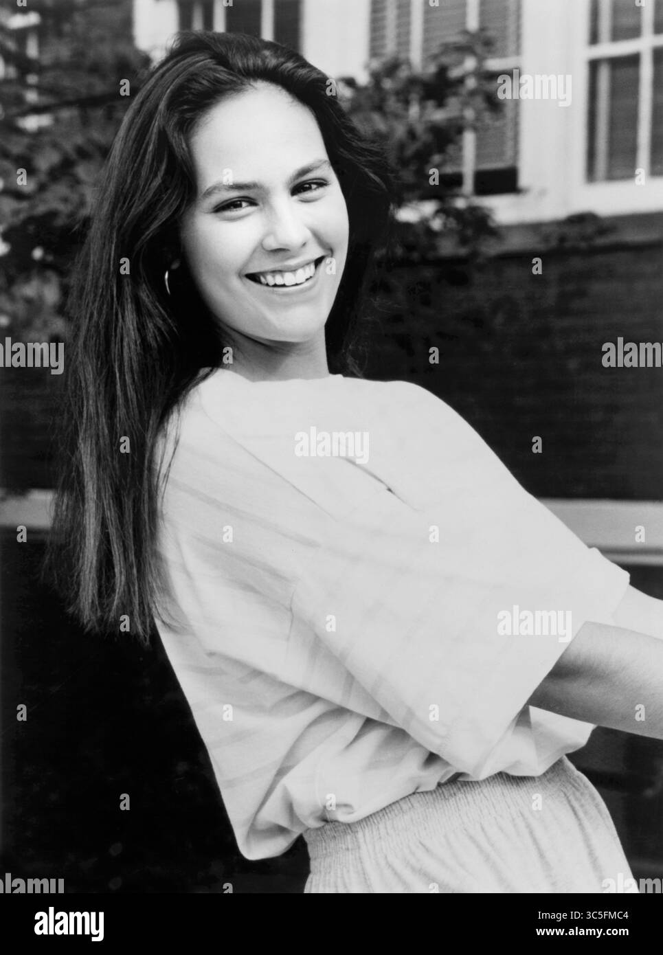 19. November 2019, USA: AnnaBeth Gish, Publicity Portrait for the Film, ''Hiding Out'', de Laurentiis Entertainment Group, 1987 (Bild: © JT Vintage/Glasshouse Via ZUMA Wire) Stockfoto