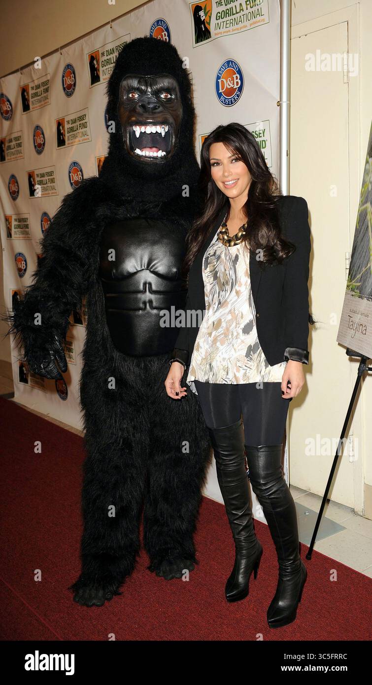 Kim Kardashian beim Celebrity Skee Ball Turnier zur Unterstützung des Dian Fossey Gorilla Fund in New York City am 9. Juni 2010 Stockfoto