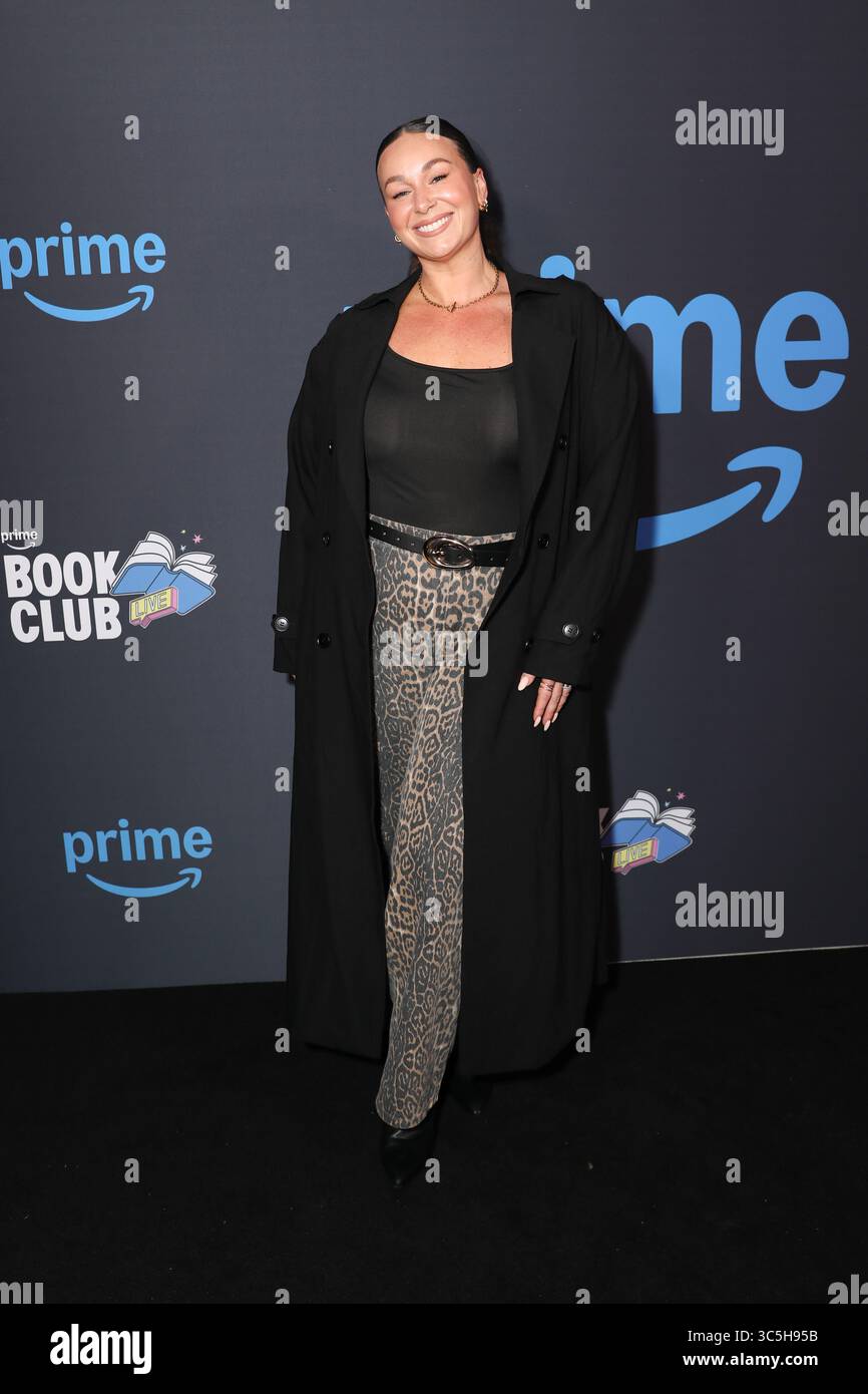 30. Juli 2025: KATE JONES nimmt am 30. Juli 2025 am „Prime Book Club Live“-Event in der Machine Hall in Sydney, NSW Australien Teil (Foto: © Christopher Khoury/Australian Press Agency via ZUMA Press Wire). Nicht für kommerzielle ZWECKE! Stockfoto