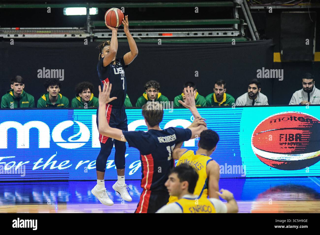 John McKenney III (USA). FIBA Basketball Americup - Buenos Aires 2024 Stockfoto