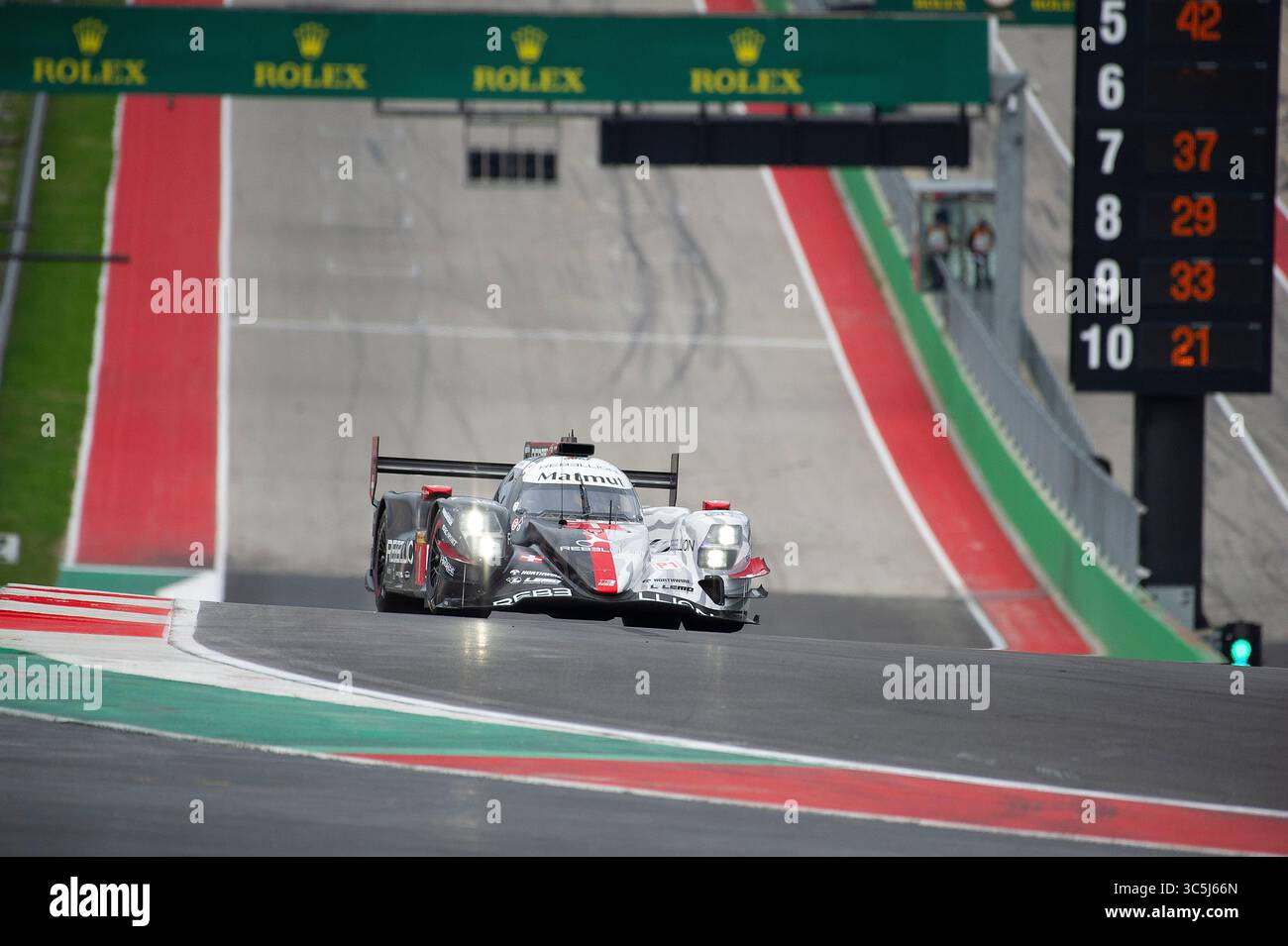 23. Februar 2020: Rebellion Racing Bruno Senna (Fahrer 1), Gustavo Menezes (Fahrer 2) und Norman NATO (Fahrer 3) mit LMP1 #01 fahren die Rebellion R13 Gibson auf dem Lone Star Le Mans – 6 Stunden Circuit of the Americas in Austin, Texas. Mario Cantu/CSM(Kreditbild: &Copy; Mario Cantu/CSM via ZUMA Wire) Stockfoto
