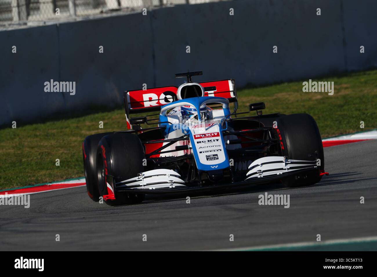 21. Februar 2020, Barcelona, Spanien: #06; Nicholas Latifi Williams Racing Mercedes. Formel-1-Weltmeisterschaft 2020, . (Bild: © Federico Basile/ZUMA Wire/ZUMAPRESS.com) Stockfoto