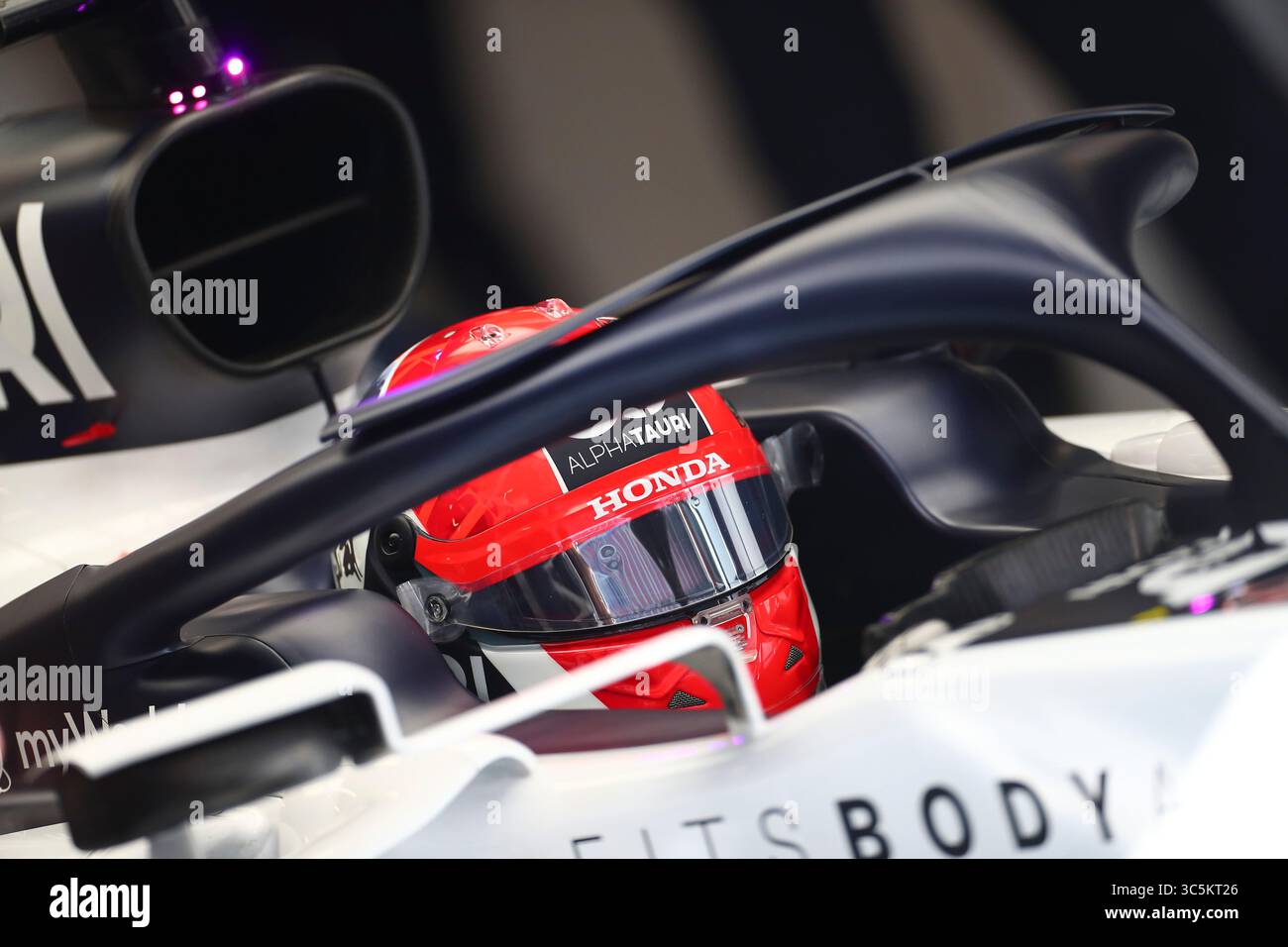 21. Februar 2020, Barcelona, Spanien: #26 Daniil Kvyat Alpha Tauri Toro Rosso Honda. Formel-1-Weltmeisterschaft 2020, . (Bild: © Federico Basile/ZUMA Wire/ZUMAPRESS.com) Stockfoto